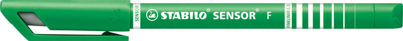 STABILO Sensor F Fineliner 0,3 mm – grün
