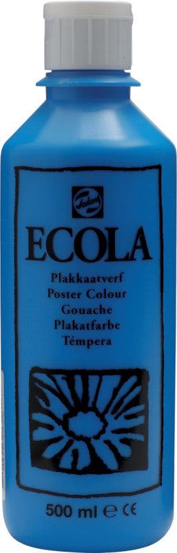 Talens Plakatfarbe – Hellblau, 500 ml