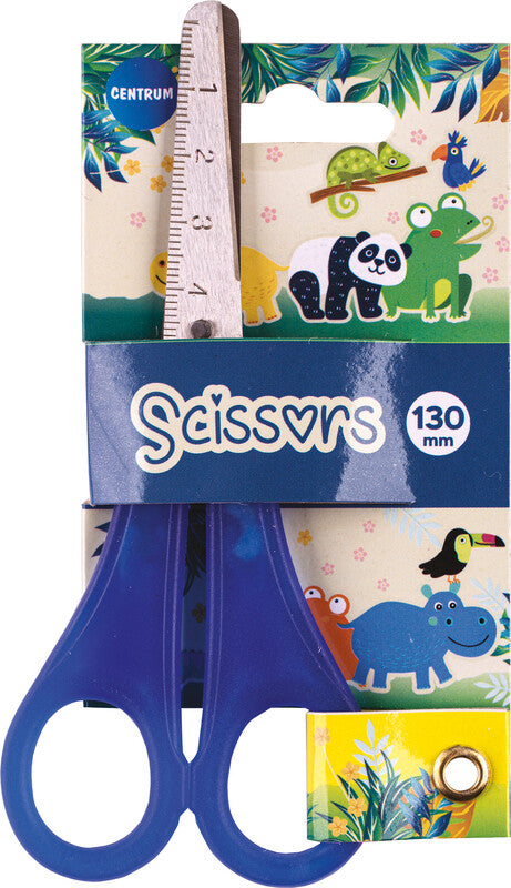 Centrum Kinderschere 13,0 cm, abgerundet – Massstab, eingeprägt, farbig sortiert