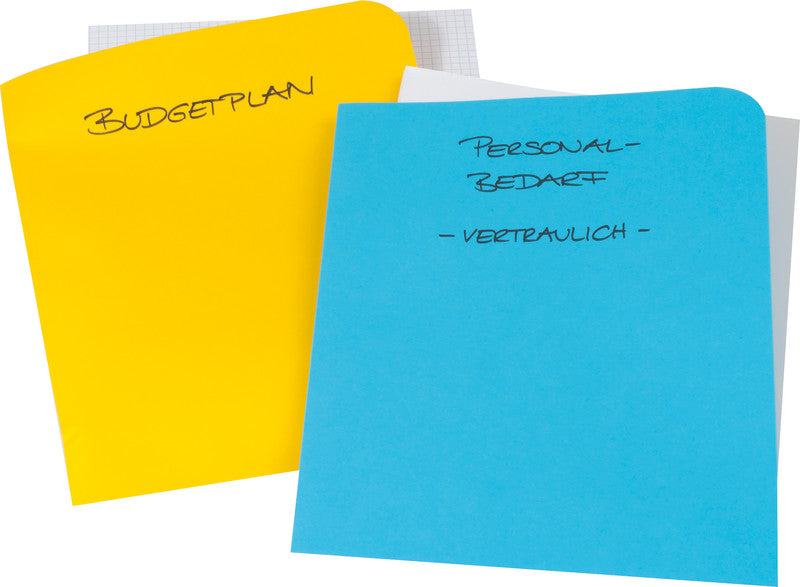 Elco Sichtmappe A4 – intensivblau, Papier, 100er-Pack