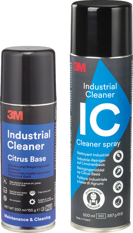 3M INDCLEA200 Industriereiniger – für Industrie – Spray – Zitrus – 200 ml