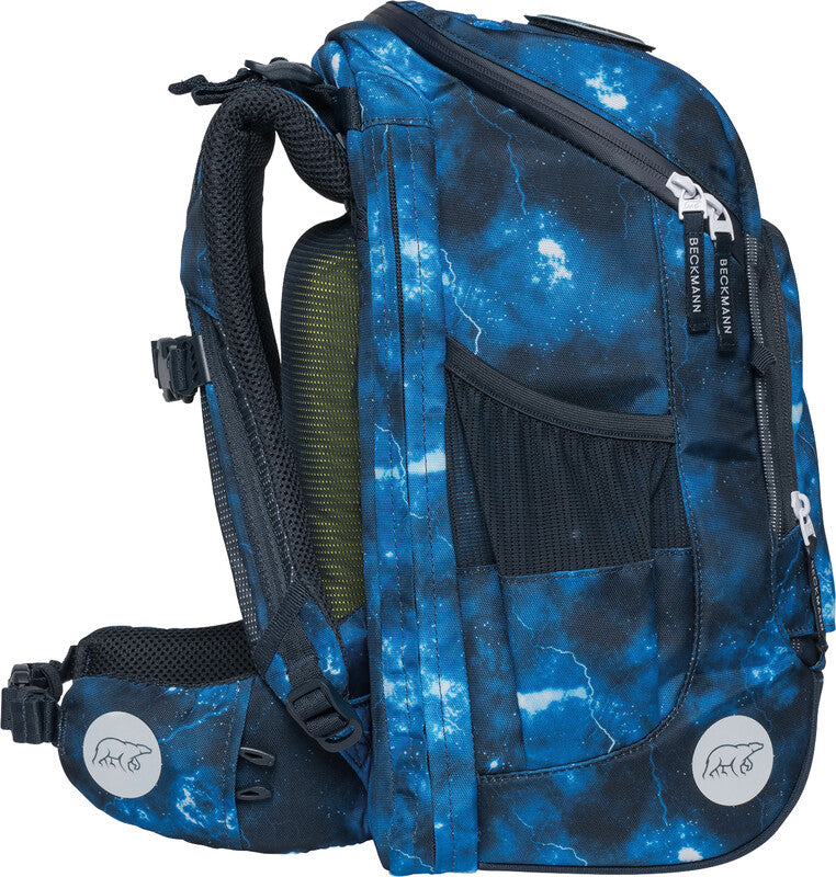 Beckmann Schulrucksack Active Air Flx – Tech Rex – 26,0×39,0×22,0 cm – Recycelte Materialien