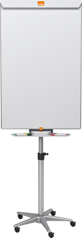 Nobo Flipchart Impression Pro Stahl mobil – 67 × 105 cm, weiss, Metall