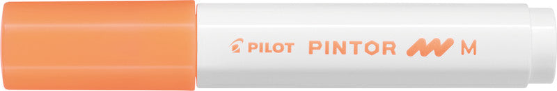 Pilot Pigment-Marker Pintor – Rundspitze 1,5-2,2 mm – Neonorange – Deckend
