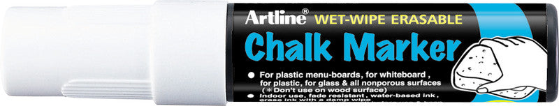 Artline Kreidemarker – Keilspitze, 12 mm – Weiss