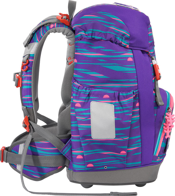 Step by Step Schulrucksack GRADE – Shiny Dolphins – Recycelte Materialien