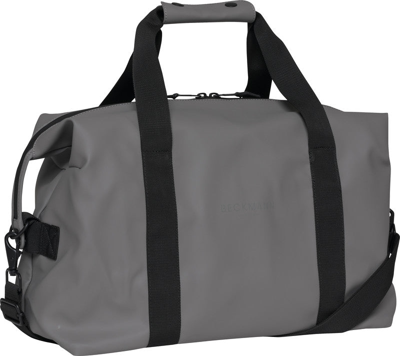 Beckmann Reisetasche Weekendbag – 27 l, rPET, grau, 42 × 28 × 20 cm