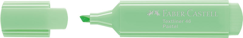 Faber-Castell 46 Pastell Textmarker Lichtgrün – Keilspitze, 1–5 mm, nachfüllbar
