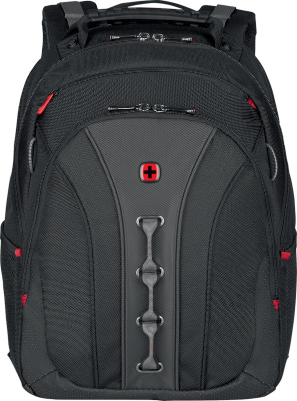 Wenger/SwissGear Wenger Legacy – Notebook-Rucksack – für 16"-Notebook, 24 l, Polyester, Schwarz/Grau