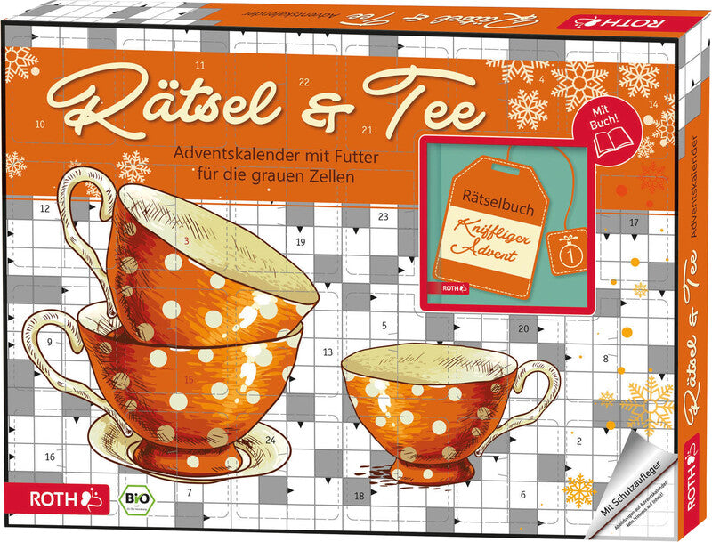 Roth Rätsel & Tee – Adventskalender – 24 Bio-Tees