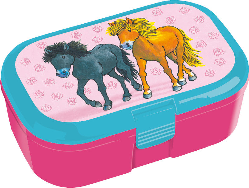 Lutz Mauder Lunchbox – 1,2 l – mit herausnehmbarem Einsatz – Kunststoff – mehrfarbig – 16,5 × 6,5 × 10,5 cm