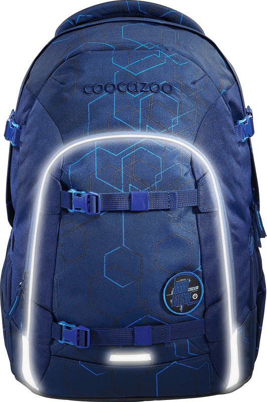 Coocazoo Rucksack Joker – Blue Motion – 25 l – recycelter Bestandteil