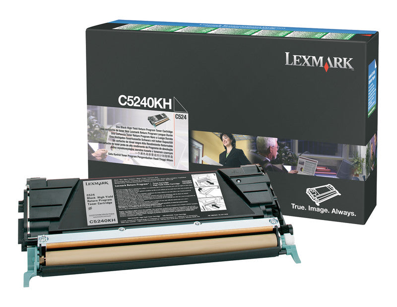 Lexmark Toner – schwarz, 8000 Seiten