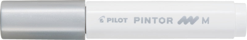 Pilot Pigment-Marker Pintor – Rundspitze 1,5-2,2 mm – Sortiert – 6er-Set – Für dunkle Oberflächen geeignet