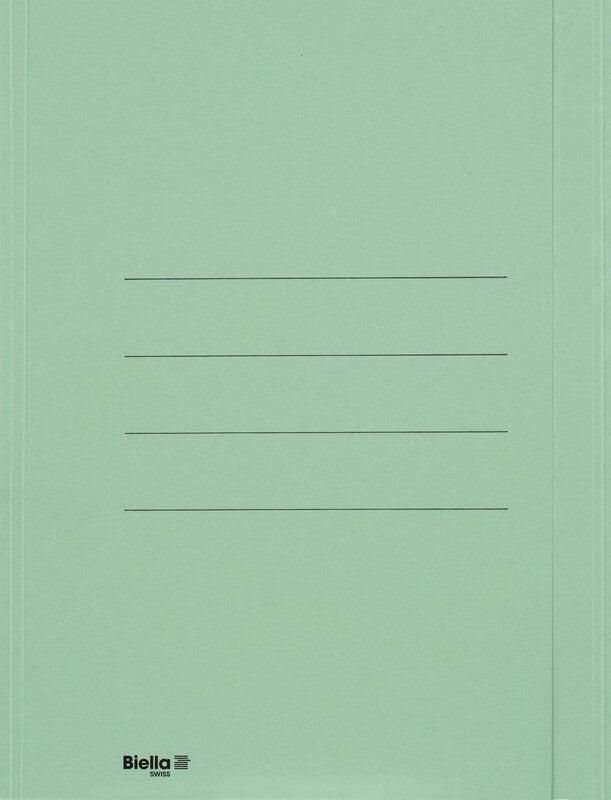 Biella Sammelmappe, für A4, Karton, grün