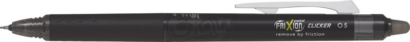 Pilot FriXion Point Clicker Gelschreiber – 8 Farben, 0,5 mm, radierbar, Druckmechanik, nachfüllbar