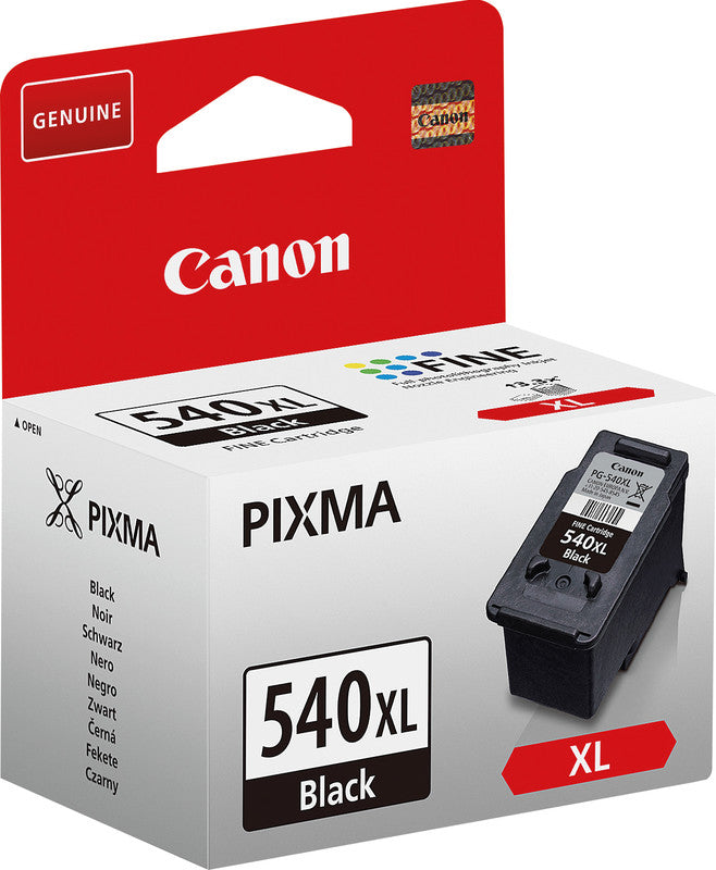 Canon Tintenpatrone PG-540XL, Schwarz, XL – für Inkjetdrucker/Multifunktionsgeräte