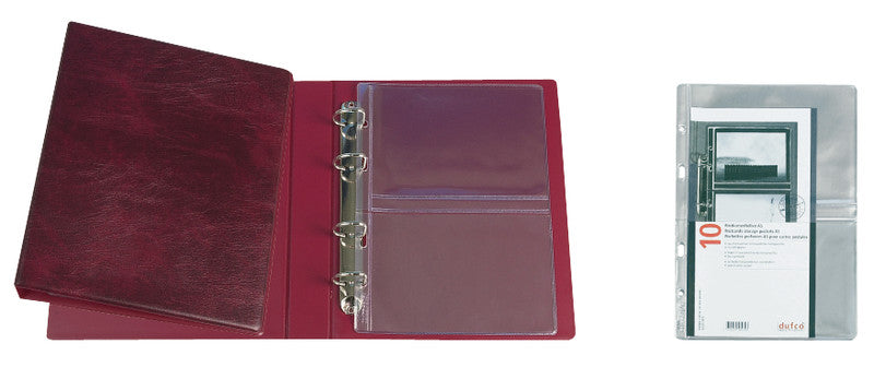 Dufco Fotoalbum – für 170 × 240 mm, transparent, Kunststoff