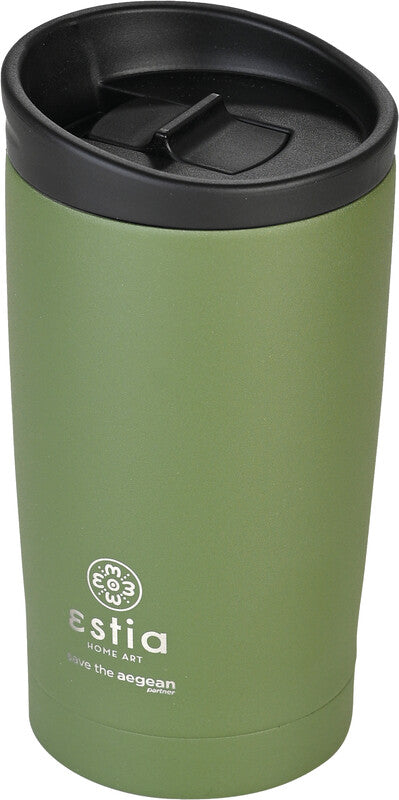 Estia Thermobecher – 3,5 dl – Edelstahl, isoliert, Schraubverschluss – Forest Spirit