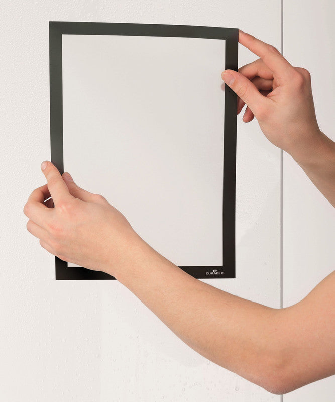 Durable Magnetrahmen – A4 – Schwarz