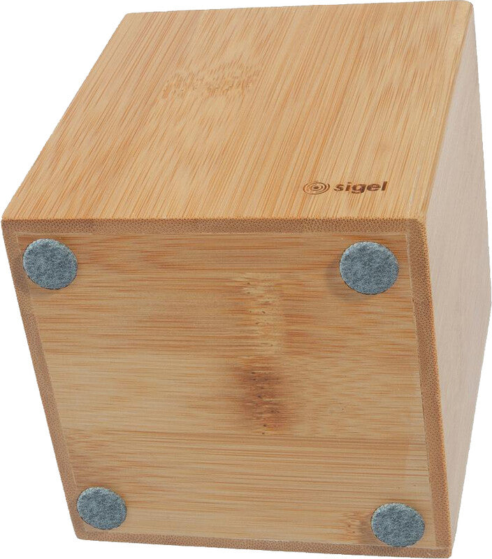 Sigel Stiftschlaufe – Holz, beige, 92 × 106 mm
