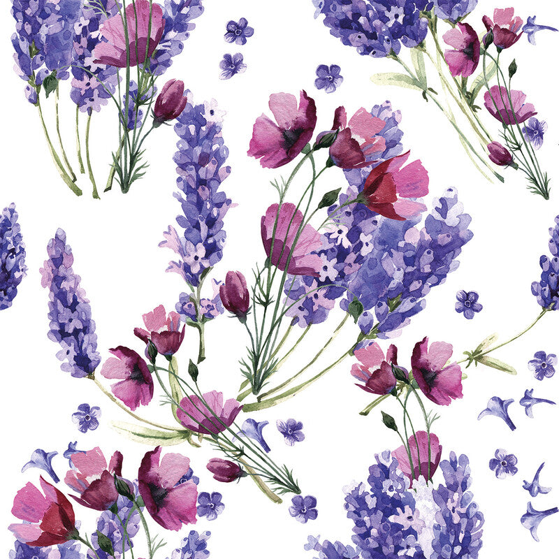 Fasana Servietten Summer Romance – 24 × 24 cm – 3-lagig, Tissue – 20 Stk., FSC