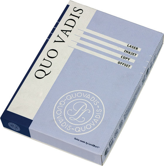 Quo Vadis Designpapier Weiss – A4, 90 g/m², 500 Blatt