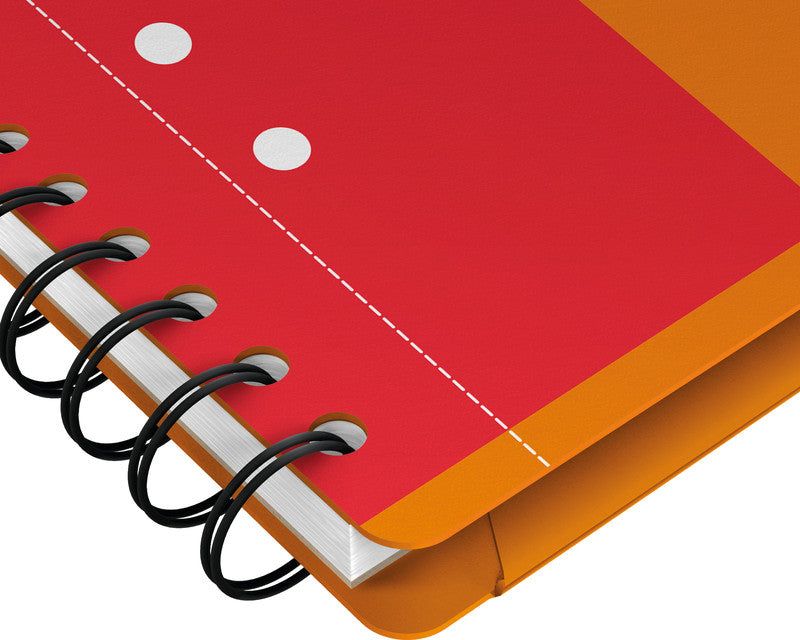 Oxford Collegeblock, 80 Blatt, 10-fach gelocht, perforiert, 80 g/m² – orange, für SCRIBZEE App