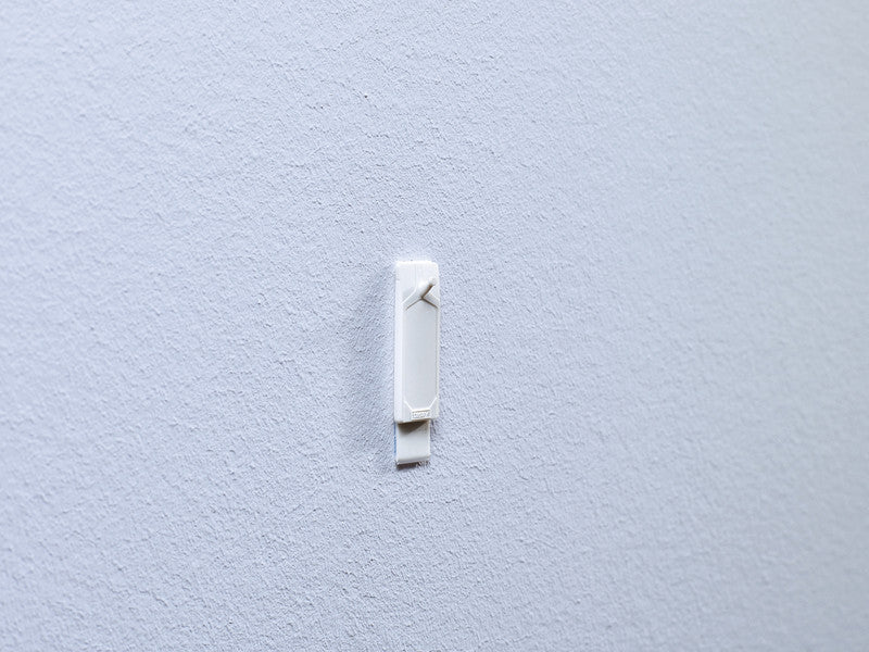 TESA Klebenagel – Kunststoff, Weiss, 12 × 14 × 1,4 cm – 2er-Pack