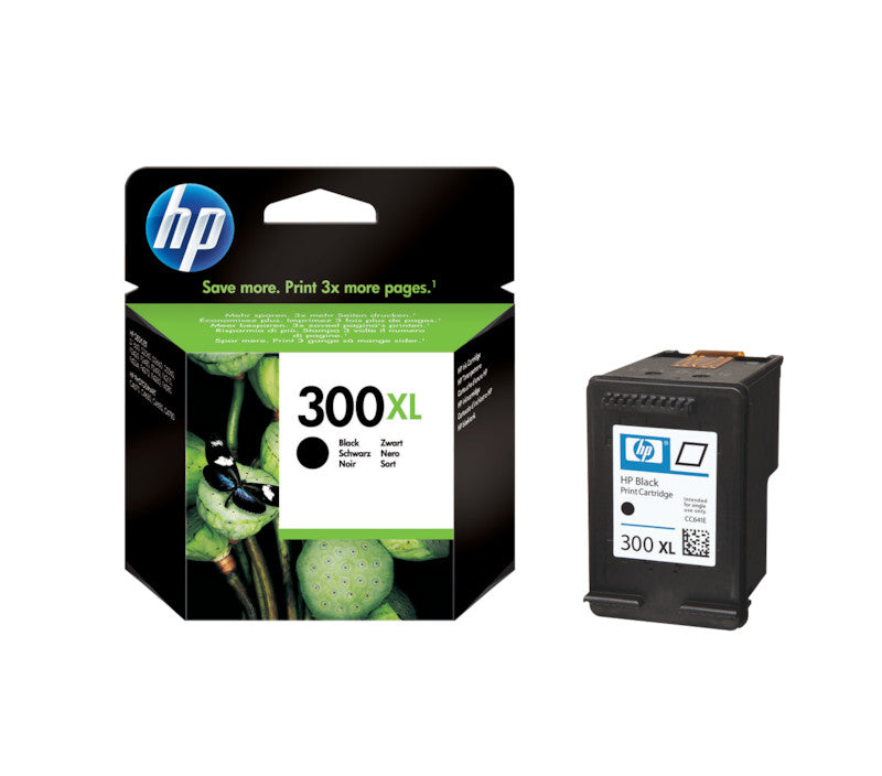 HP Tintenpatrone 300XL, schwarz, XL, 600 Seiten – für Tintenstrahldrucker/Multifunktionsgeräte