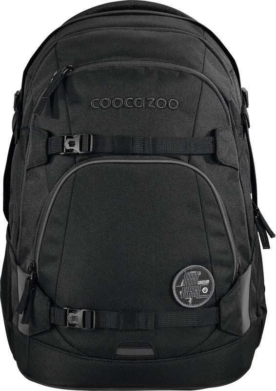 Coocazoo Rucksack Mate – Black Coal – schwarz – 30 l – B 30 × H 44 × T 23 cm