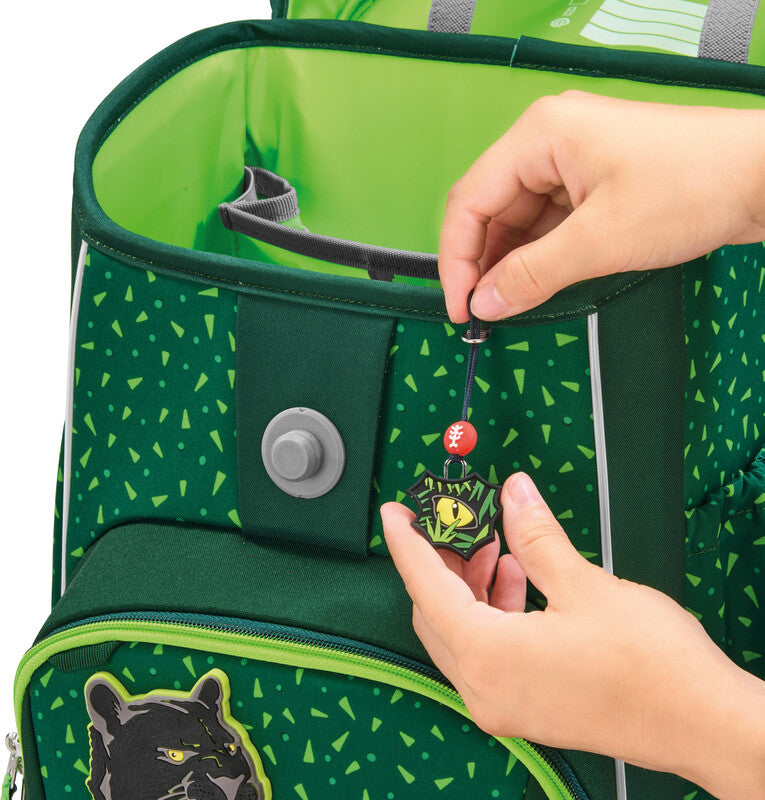 Step by Step Basis Schulrucksack-Set – 4-teilig – Green Graphics