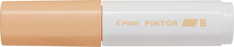 Pilot Pigment-Marker Pintor – Keilspitze 8 mm – Pastellorange – deckend