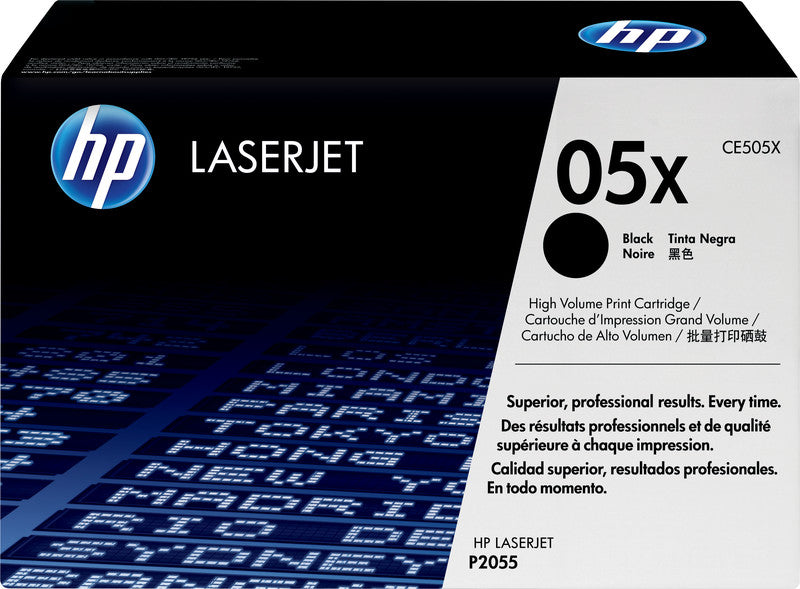 HP Toner 05X – Schwarz, 6500 Seiten