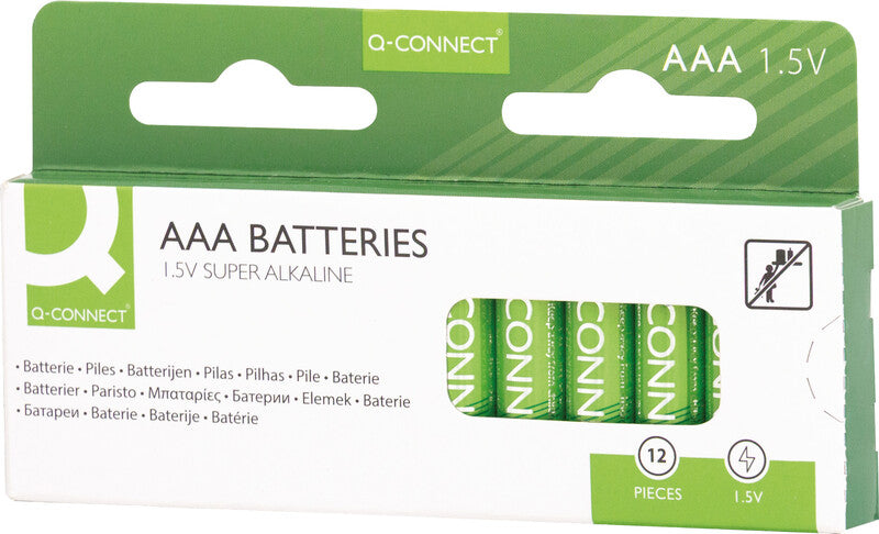 Q-connect Akku 1,5 V 1150 mAh 1,73 Wh Alkaline – für Geräte