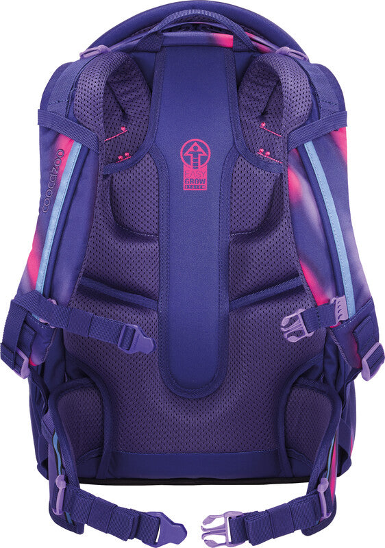 Coocazoo Rucksack Porter – Aurora Glow – 35 l – aus 100% recycelten PET-Flaschen