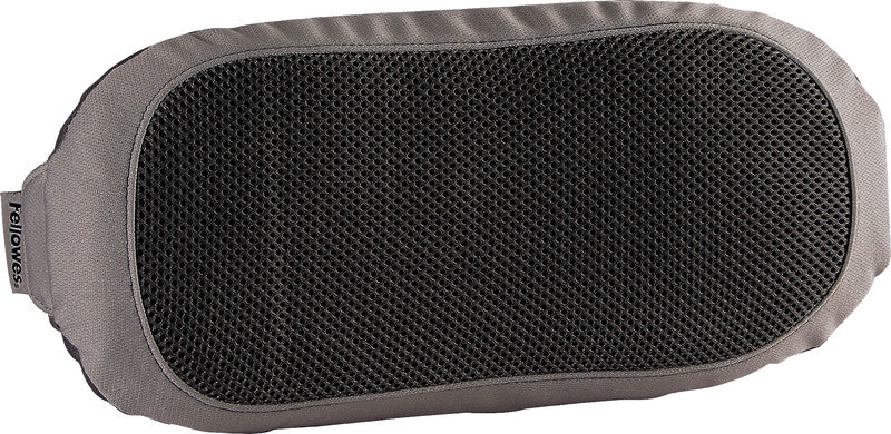 Fellowes Kissen – 35 × 19 × 6,5 cm – Textil, grau