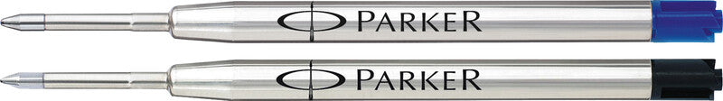 Parker Kugelschreiber-Mine Quink für Parker-Modelle – Schwarz, 1,2 mm, geruchsarm, 1 Stk.