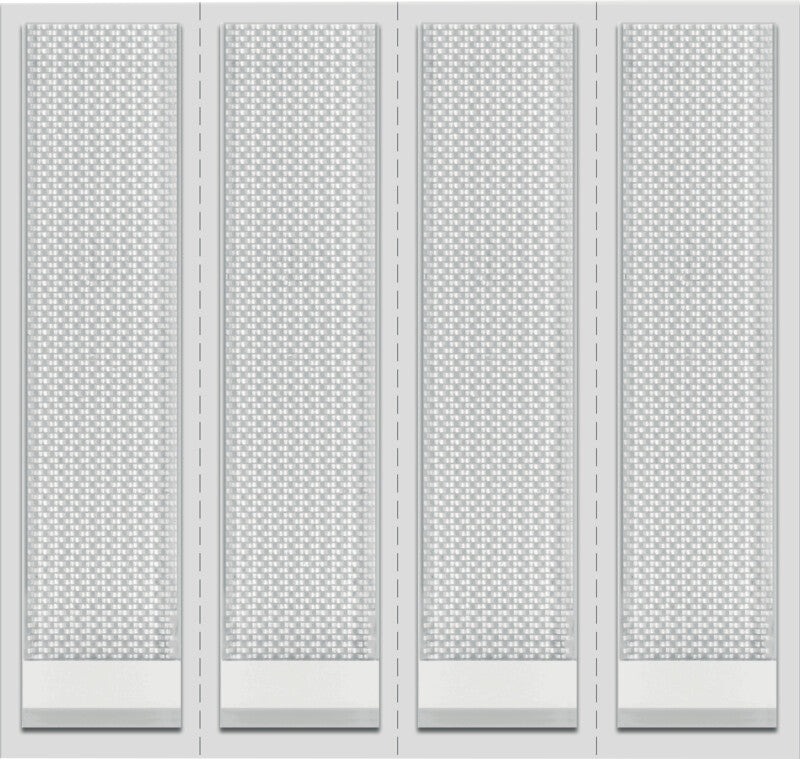 Tesa Montageband Powerstrips Click, für glatte Oberflächen – 20 mm × 0,06 m, weiss, bis 1,8 kg