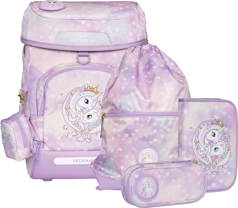 Beckmann Magic Mags Zubehörset – 6-teilig – Einhorn Prinzessin Lila