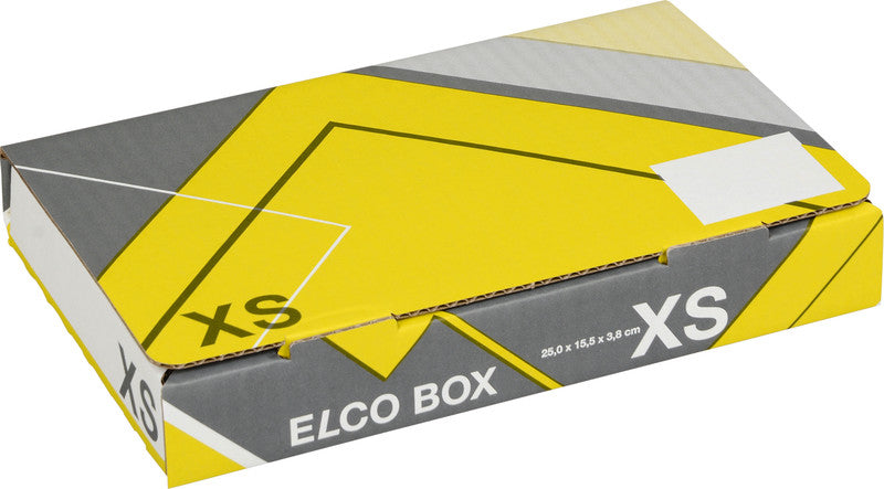 Elco Versandbox, grau – 250 × 155 × 38 mm