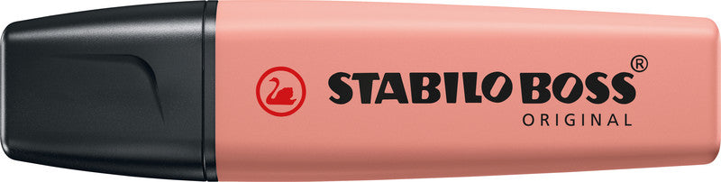 STABILO BOSS Original Nature Colors Textmarker Desktop Set 10 Farben – Keilspitze, 2–5 mm