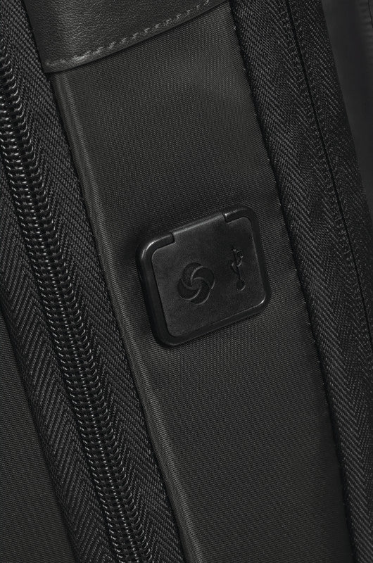 Samsonite Notebook-Tasche – 20/24 l, für Notebooks bis 15,6", Polyester, schwarz, 43 × 31 × 13,2/21,5 cm