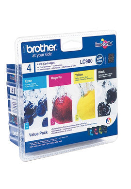 Brother Tintenpatronen-Multipack CMYK, 4er-Pack