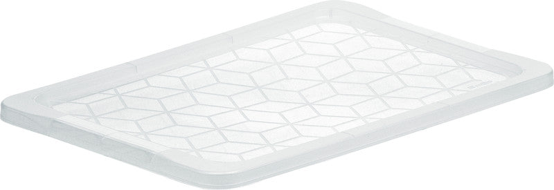 Rotho Deckel – für 30 l, 44 l, 65 l, Kunststoff, transparent, 59 × 2 × 39,5 cm – 1er-Pack