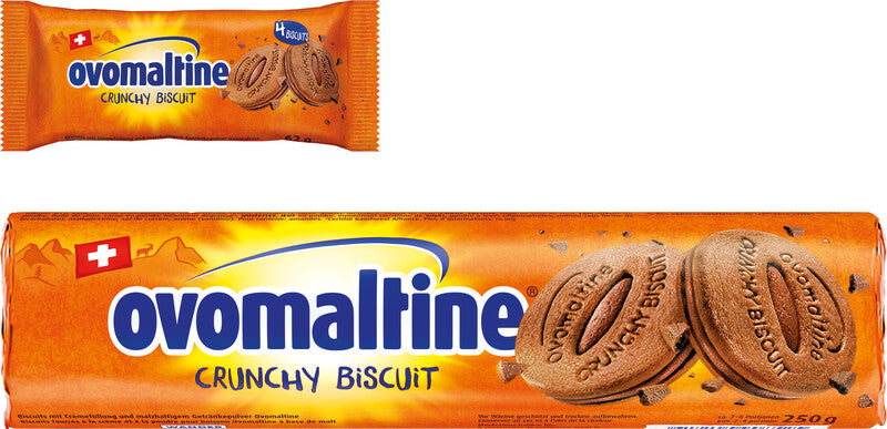Ovomaltine Crunchy Biscuit – Gebäck, 250 g