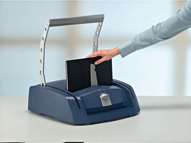 Leitz impressBIND 280 Buchbindegerät – bis 280 Blatt, manuell, Buchbindemappenselektor