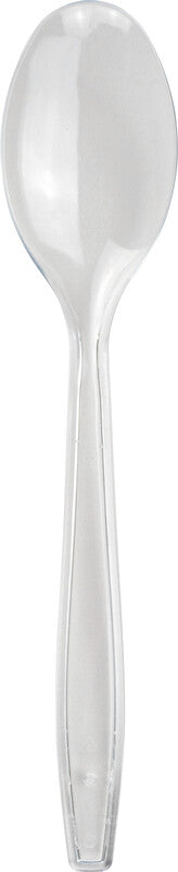 Noname Löffel PS – 19 cm, transparent, 25 Stück