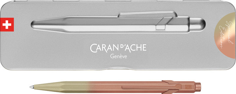 Caran d-Ache Kugelschreiber – Sonnenstein Rosa, Aluminium