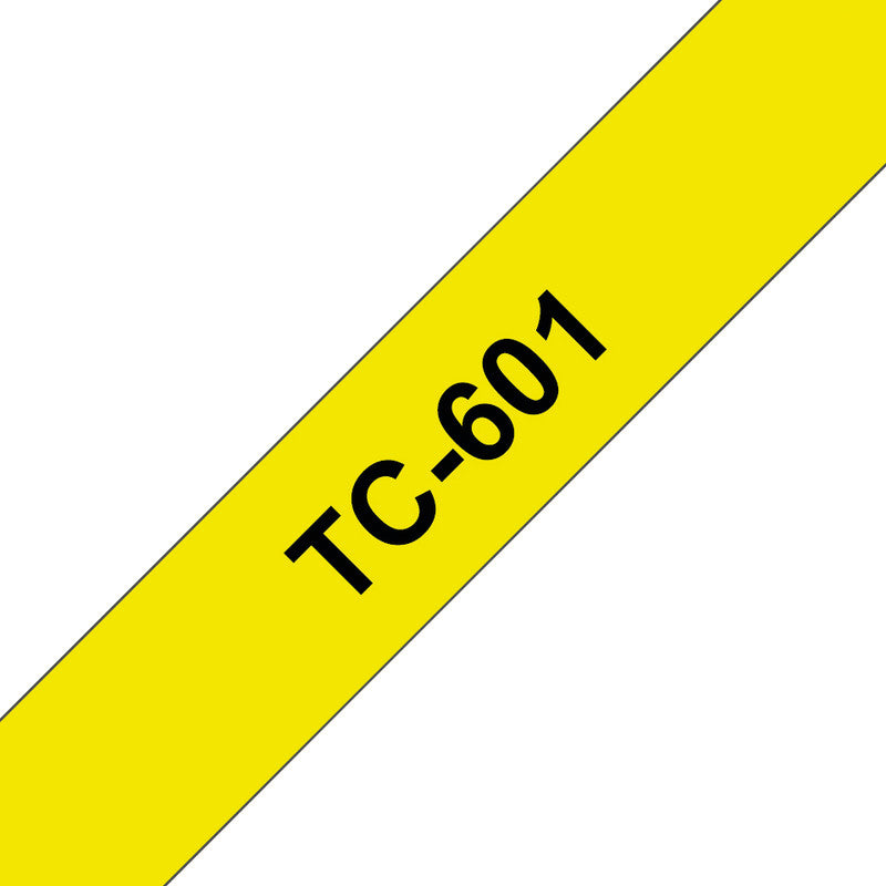 Brother Schriftband – 12 mm × 7,7 m, gelb, schwarz